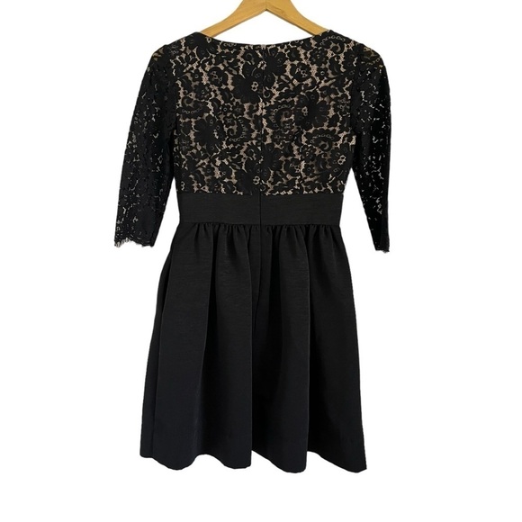 ELIZA J Floral Eyelash Lace Fit & Flare Cocktail Dress - Picture 4 of 12